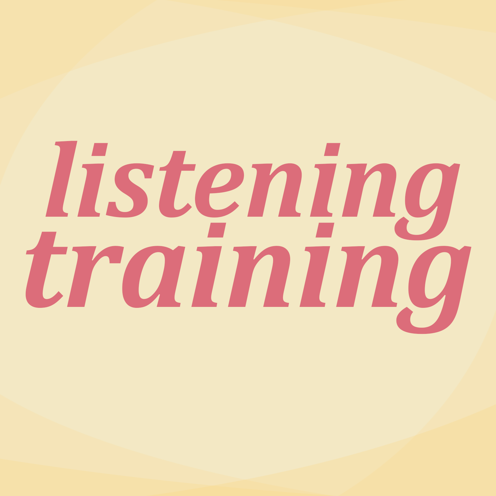 listening training